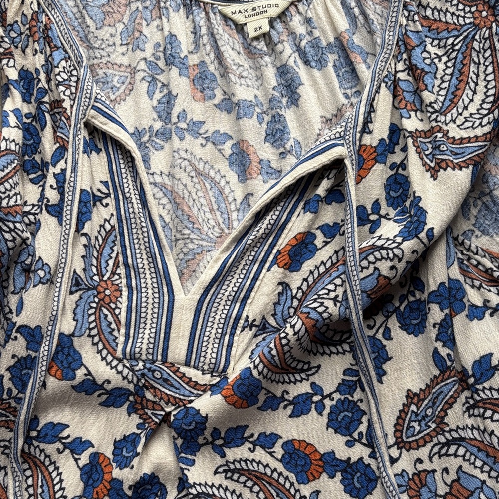 Max Studio Paisley Maxi Dress - Picture 12 of 12